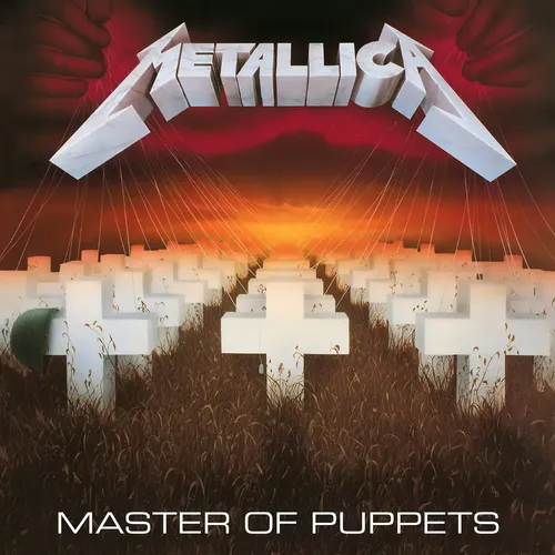 Portada del álbum Master of Puppets de Metallica